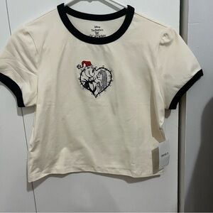 FOREVER 21 Nightmare Before Christmas Juniors Crop Top | Size : M